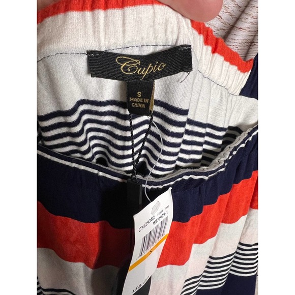 Cupio layered striped tank top, size S. NWT - Picture 2 of 5